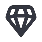Dimond Alt SVG Icon